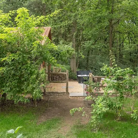 度假居 Vintage Barn With Jacuzzi In Nature